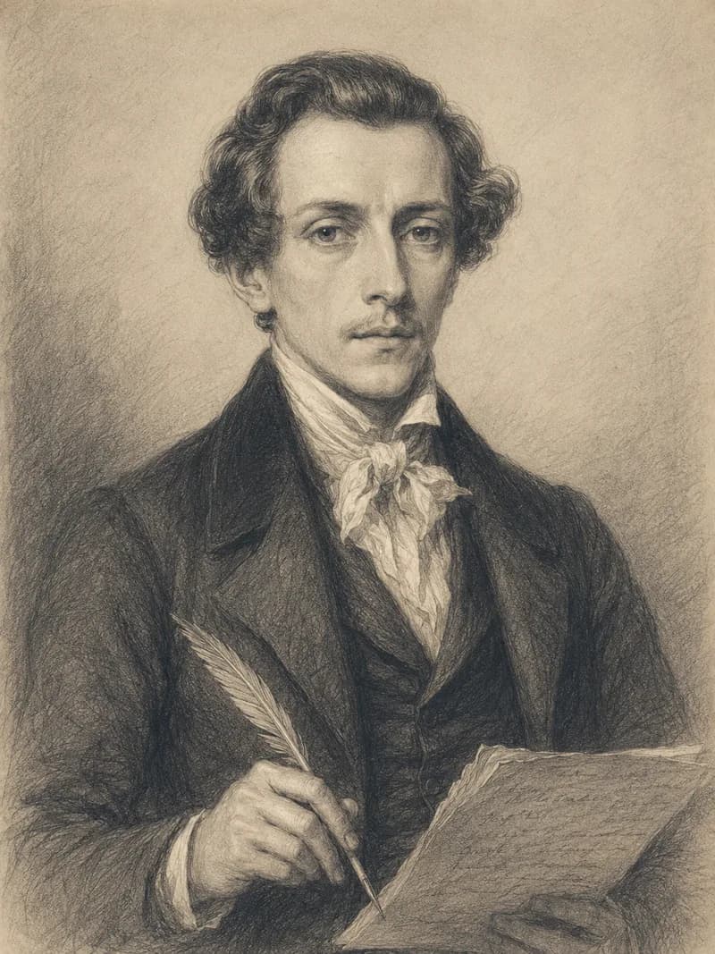 Portret — Juliusz Słowacki