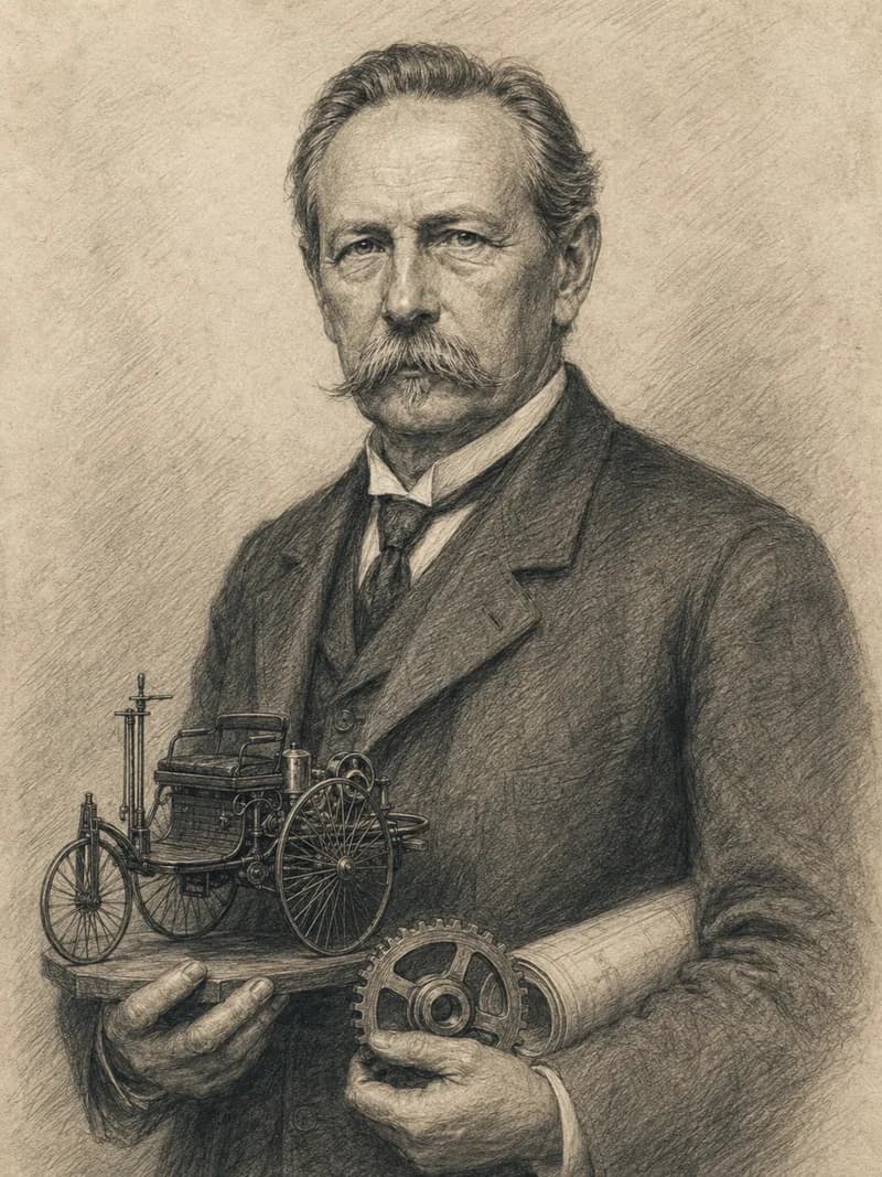 Portret — Karl Benz