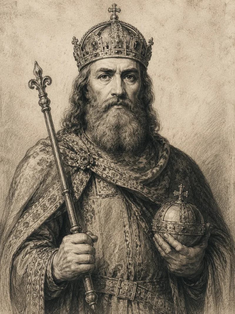 Portret — Karol Wielki