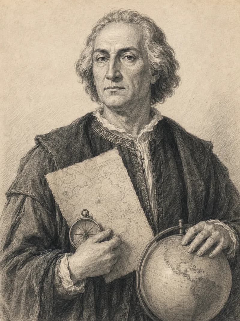 Portret — Krzysztof Kolumb