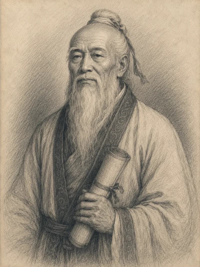 Portret — Laozi