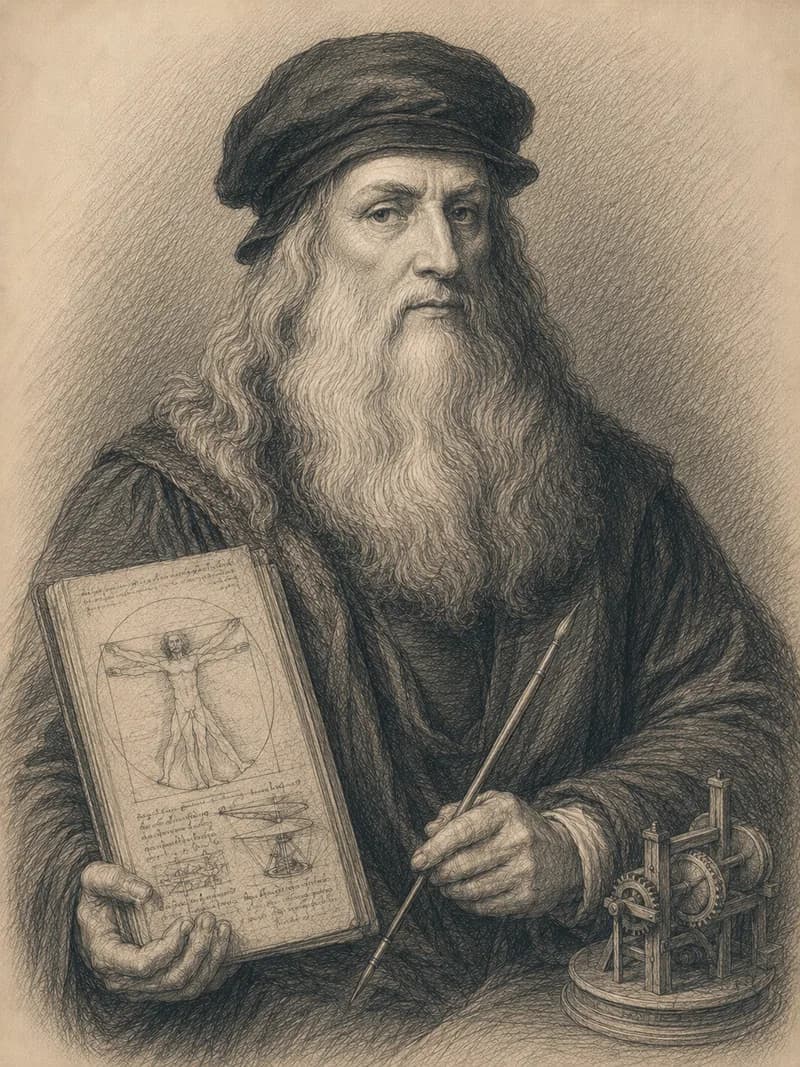 Portret — Leonardo da Vinci
