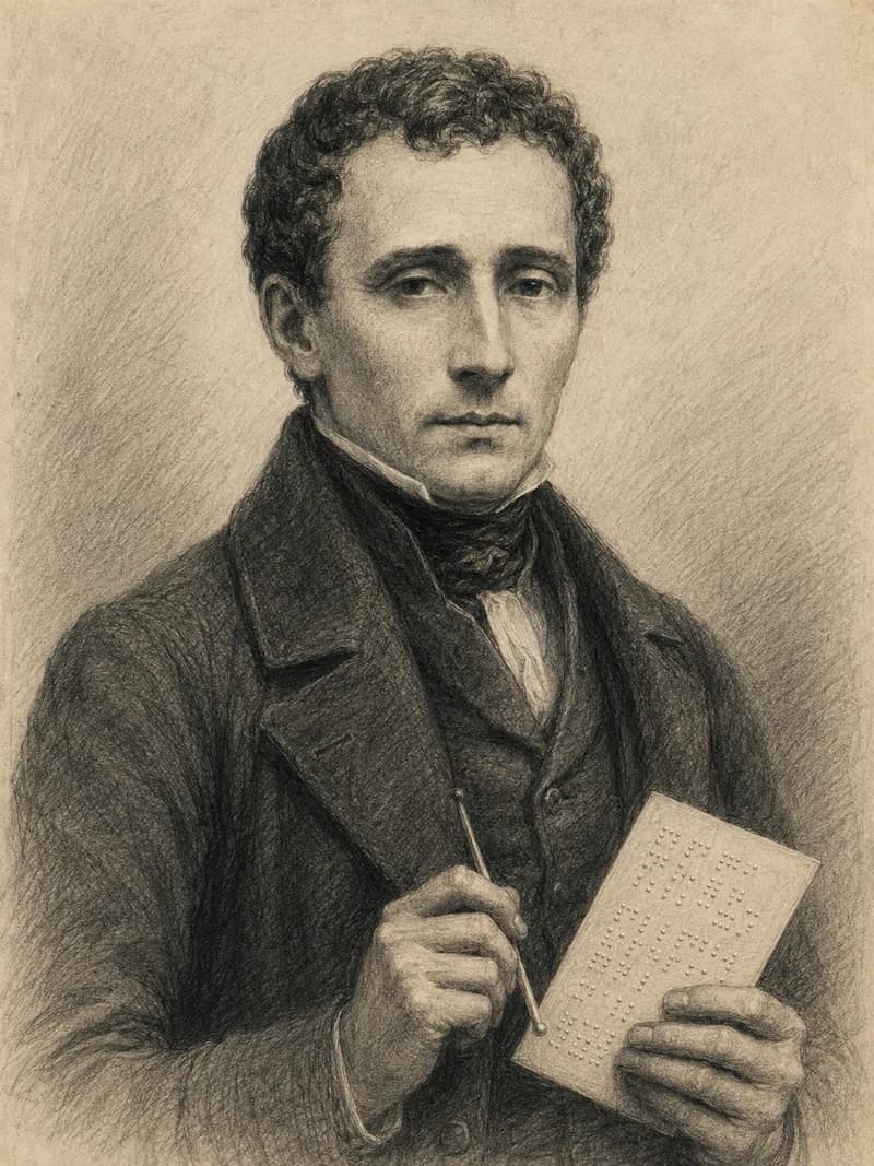 Portret — Louis Braille
