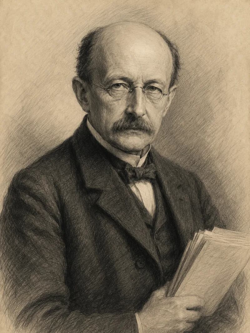 Portret — Max Planck