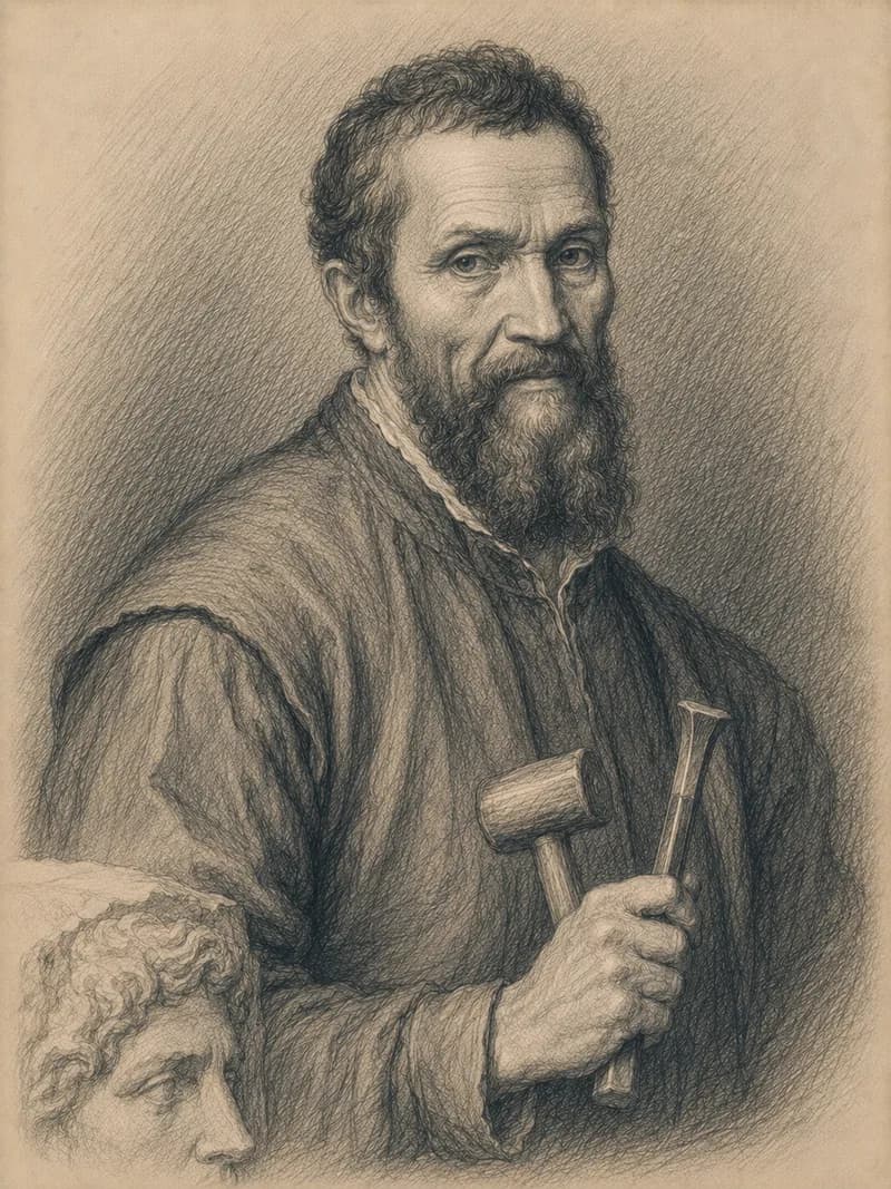 Portret — Michał Anioł