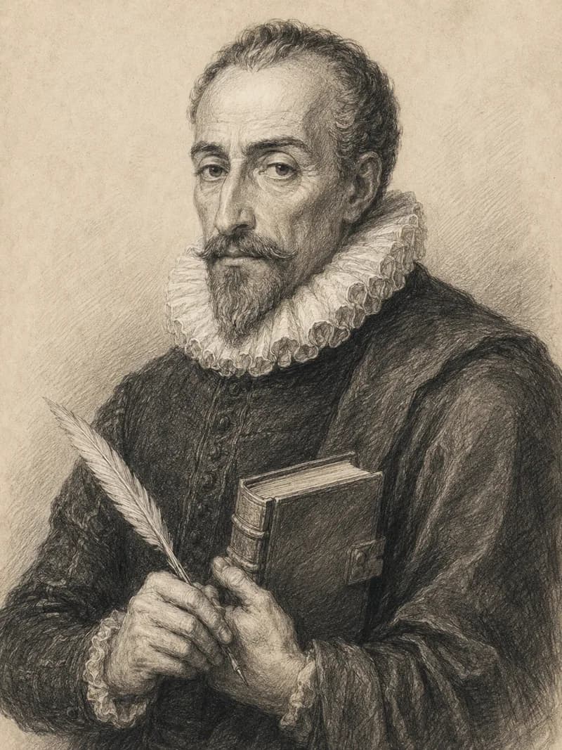 Portret — Miguel de Cervantes