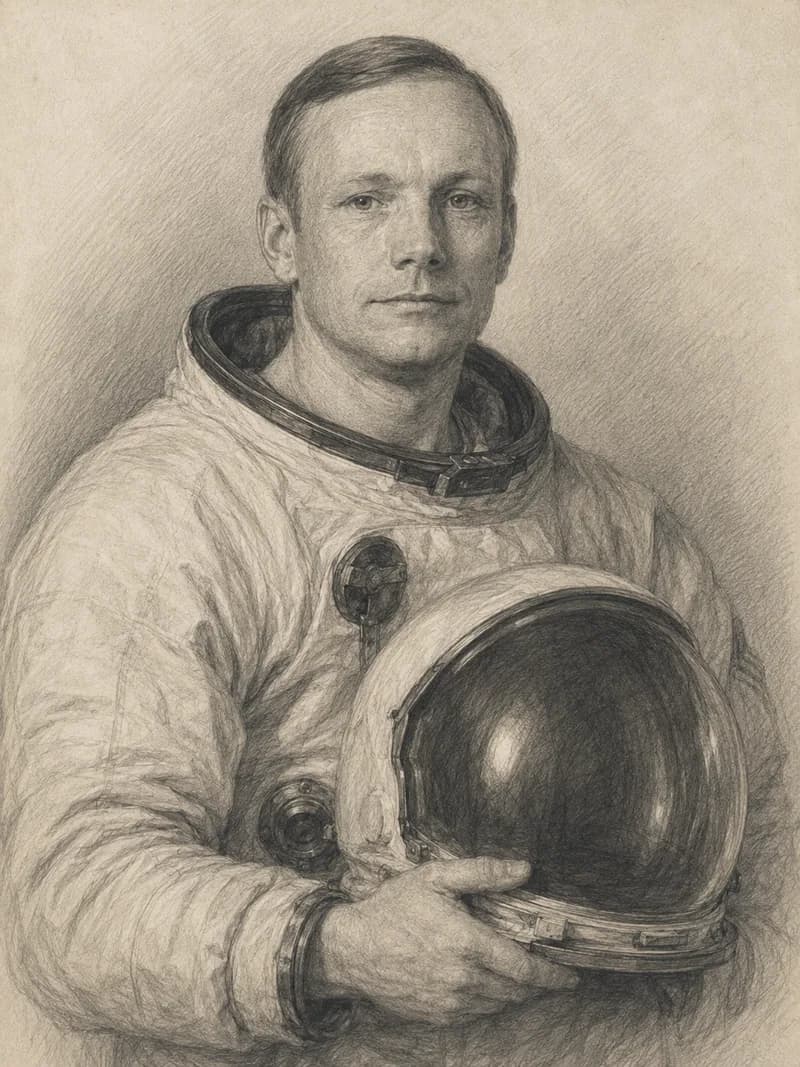 Portret — Neil Armstrong