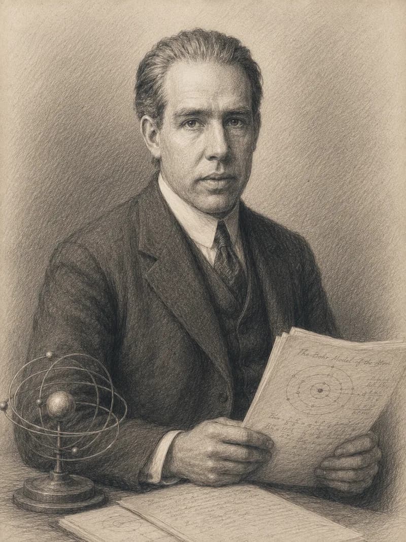 Portret — Niels Bohr