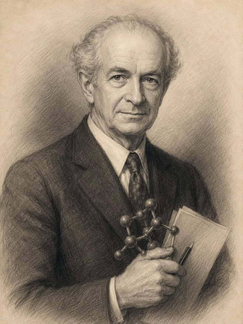 Portret — Linus Pauling