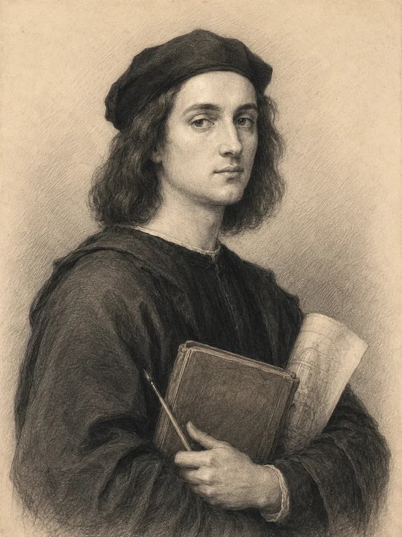 Portret — Rafael (Raffaello Santi)