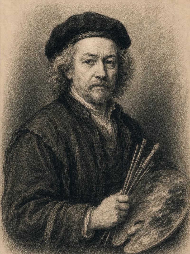Portret — Rembrandt