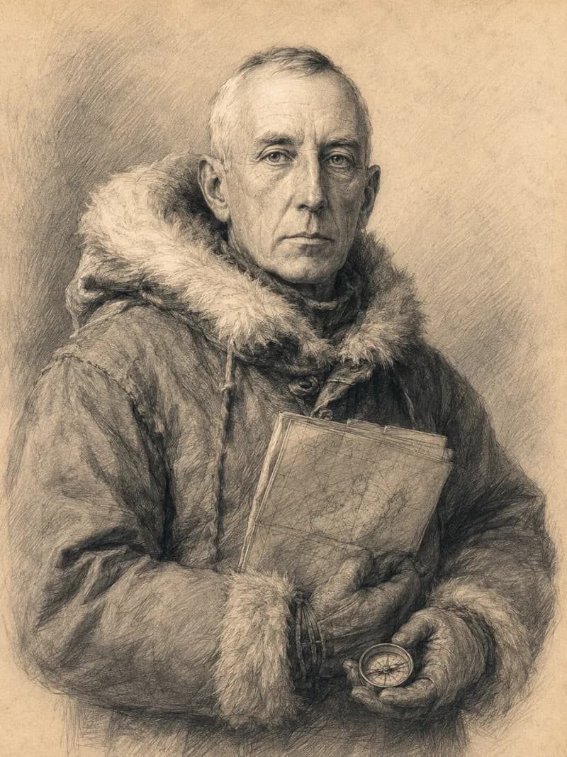 Portret — Roald Amundsen