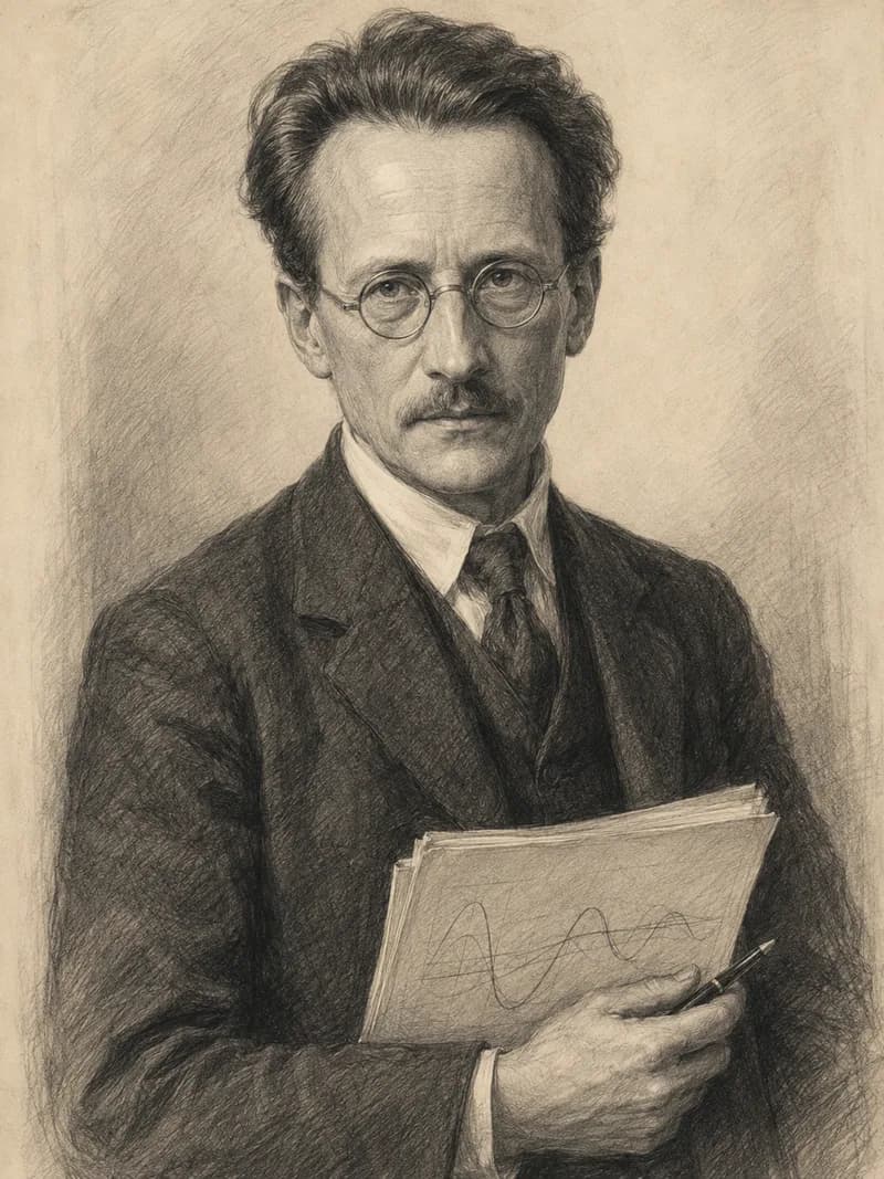 Portret — Erwin Schrödinger
