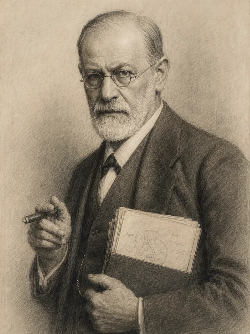 Portret — Sigmund Freud