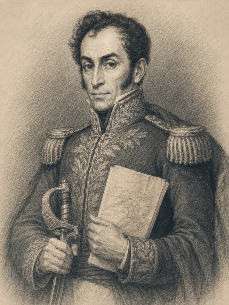 Portret — Simón Bolívar