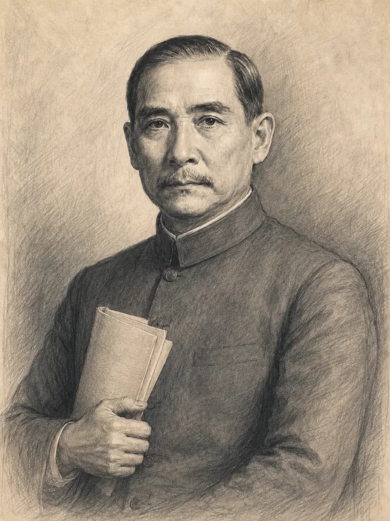 Portret — Sun Yat-sen