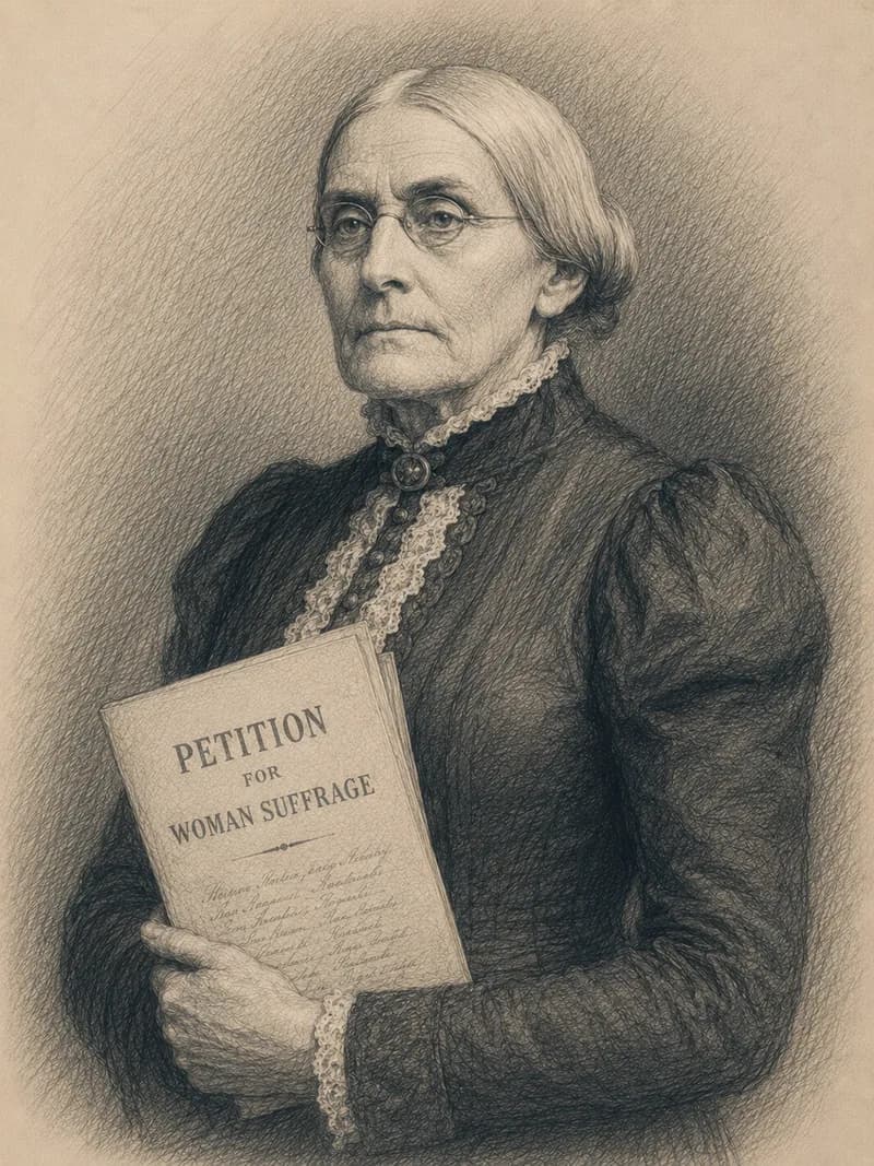 Portret — Susan B. Anthony