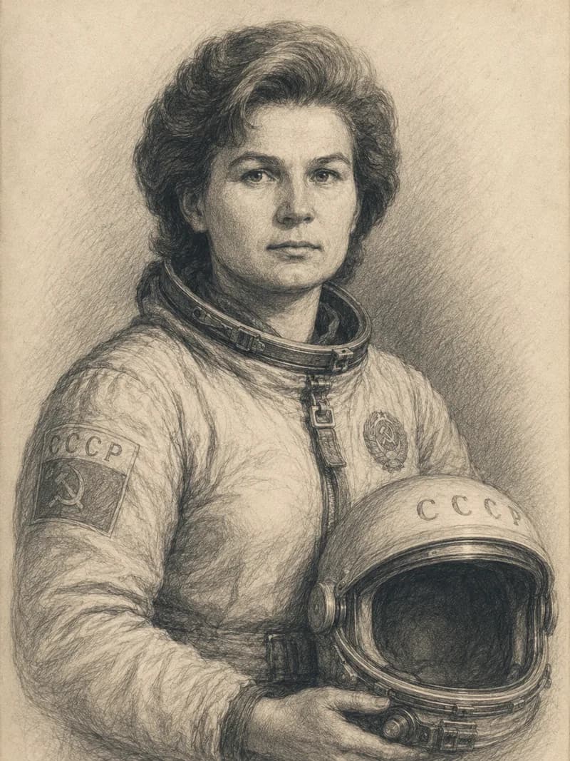 Portret — Walentina Tierieszkowa