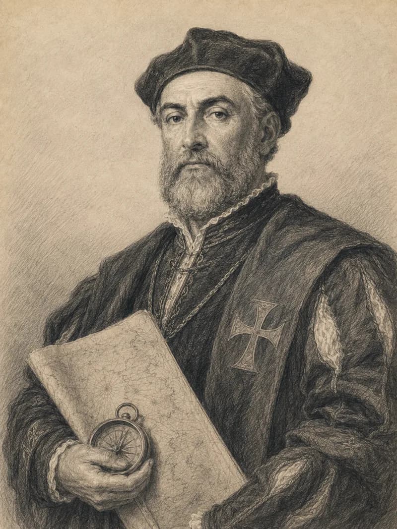 Portret — Vasco da Gama