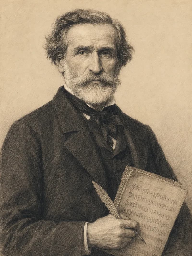 Portret — Giuseppe Verdi
