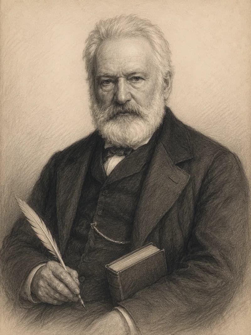 Portret — Victor Hugo