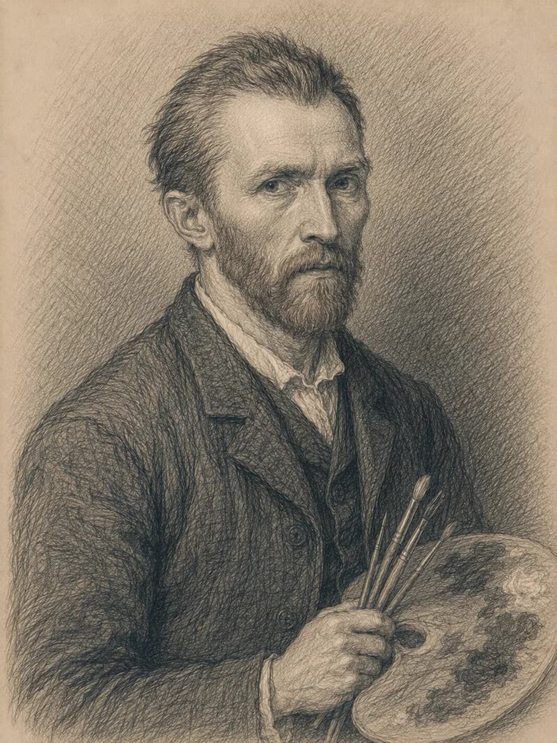Portret — Vincent van Gogh