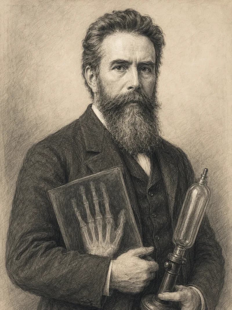 Portret — Wilhelm Röntgen