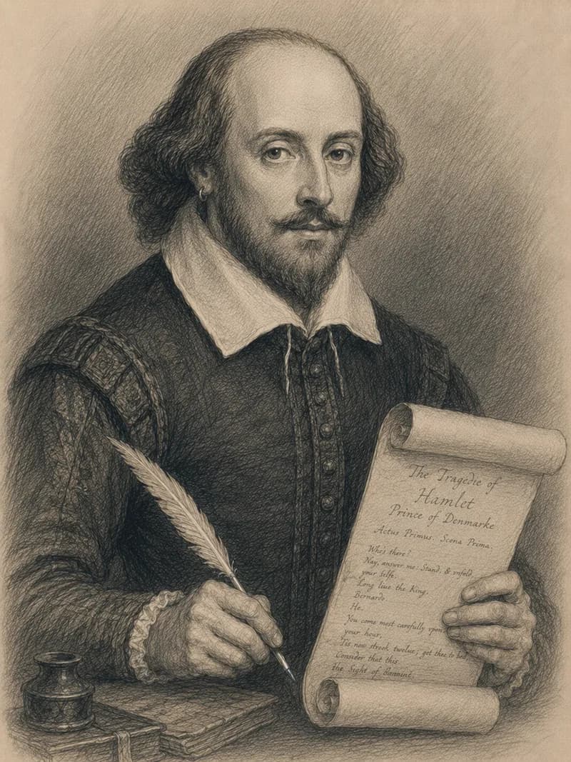 Portret — William Shakespeare