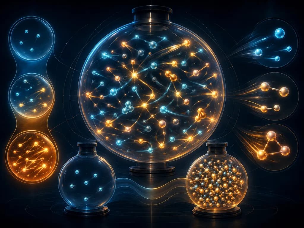Energia wewnętrzna gazu doskonałego — ilustracja