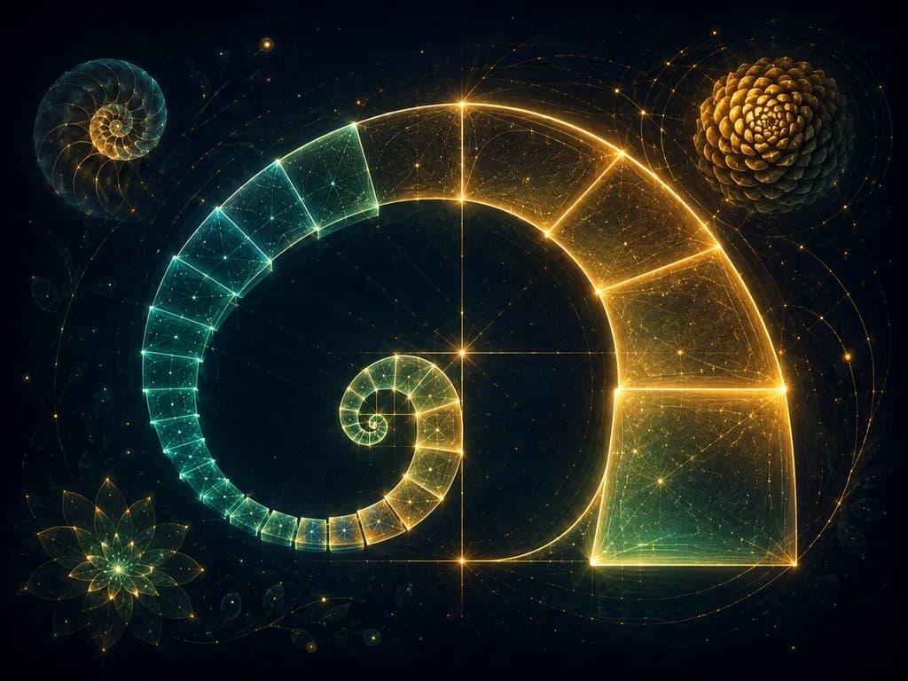 Ciąg Fibonacciego — ilustracja