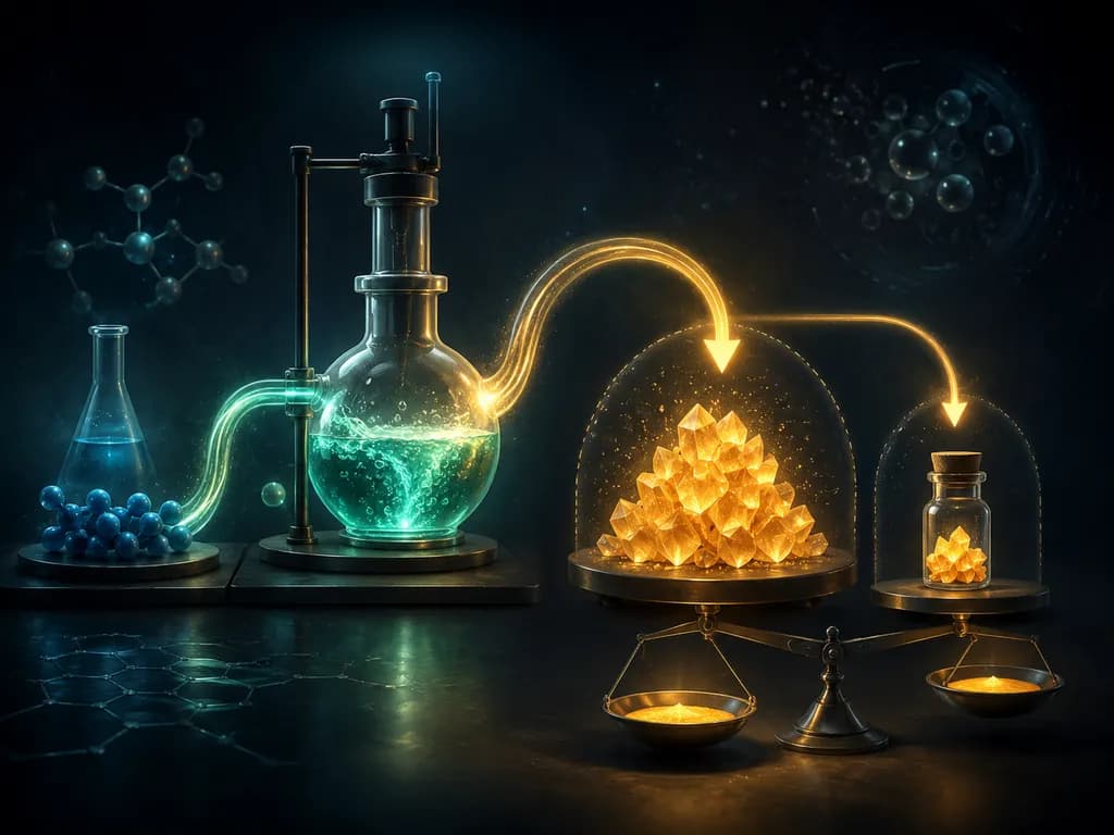 Wydajność reakcji — ilustracja