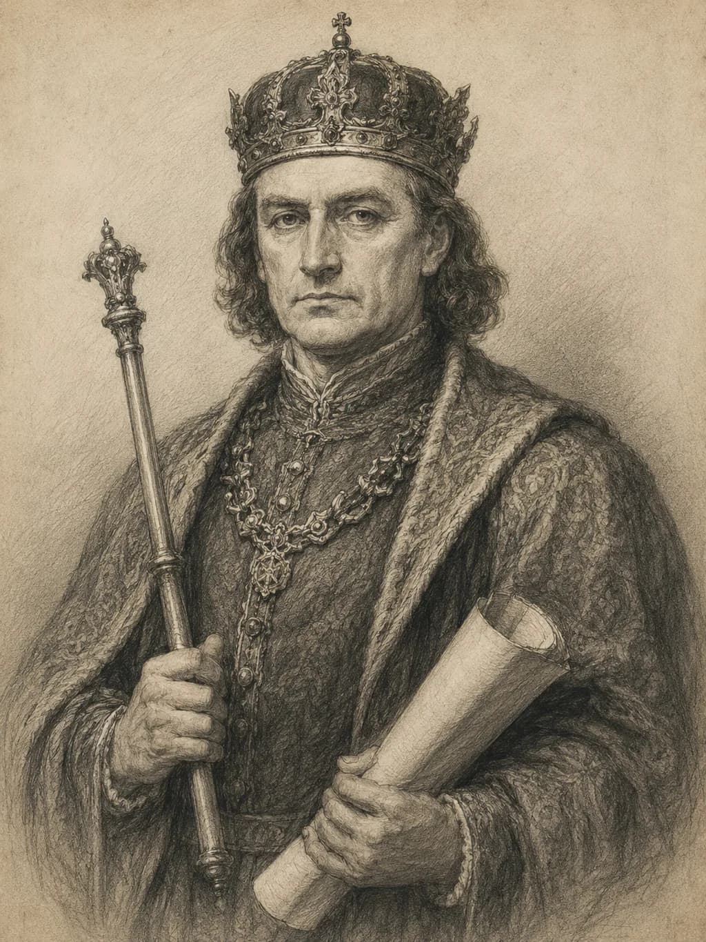 Portret — Aleksander Jagiellończyk