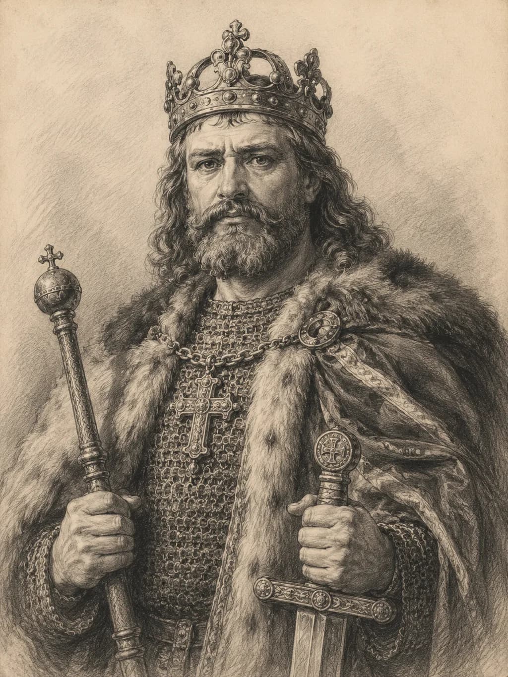 Portret — Bolesław I Chrobry