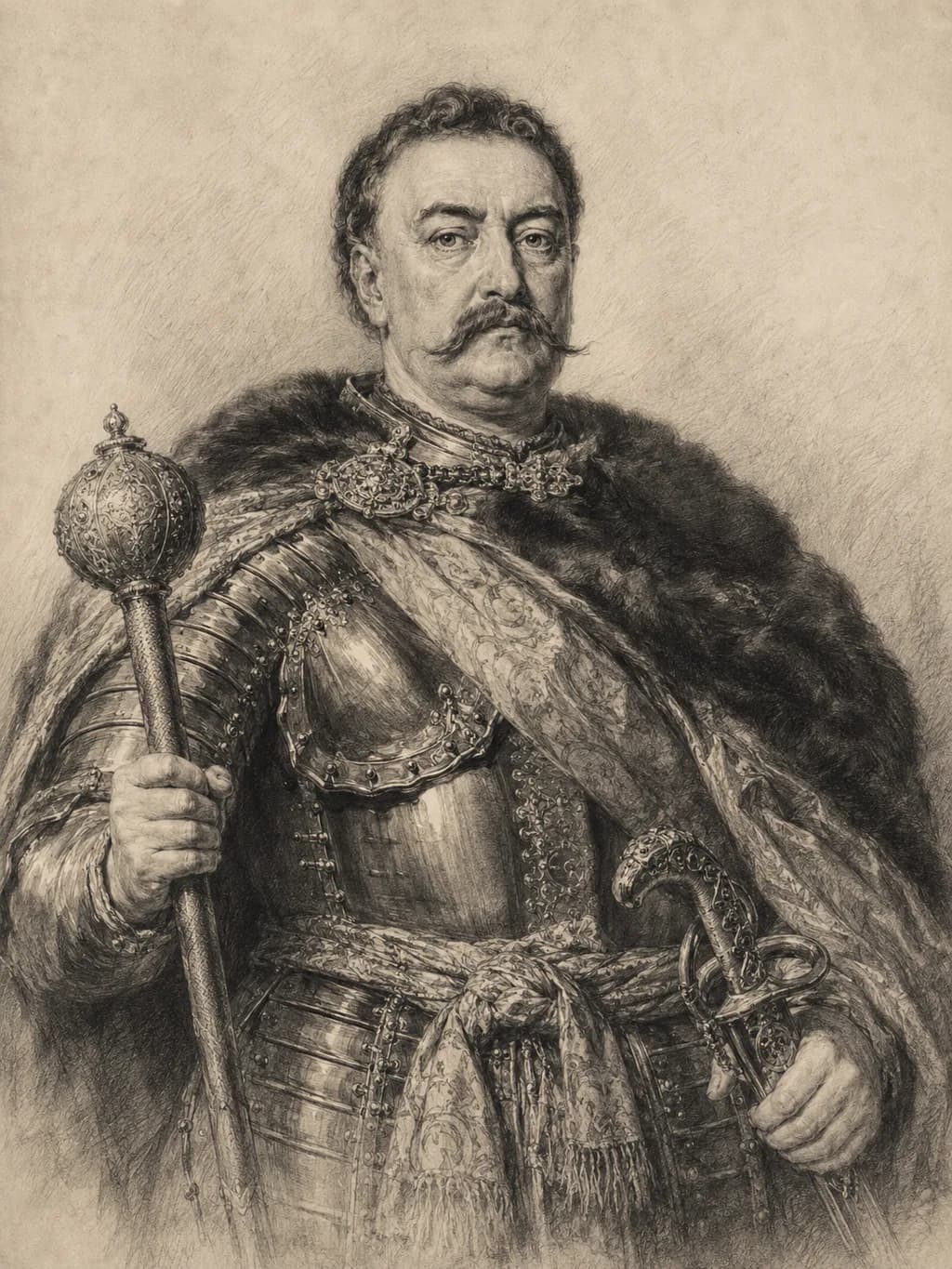Portret — Jan III Sobieski