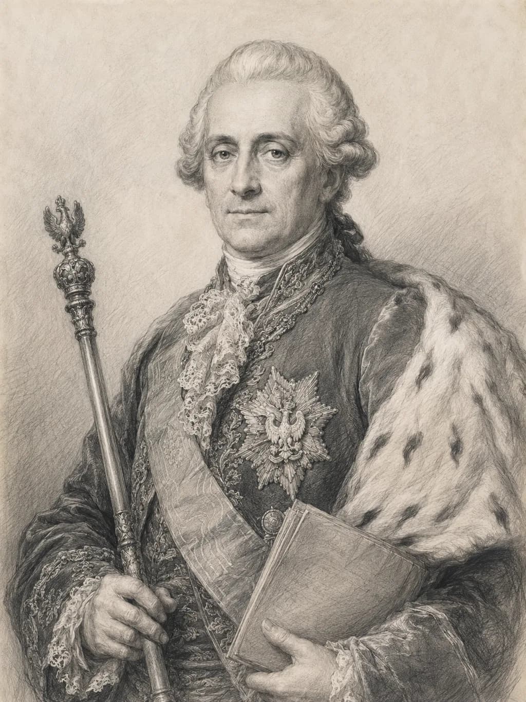 Portret — Stanisław August Poniatowski