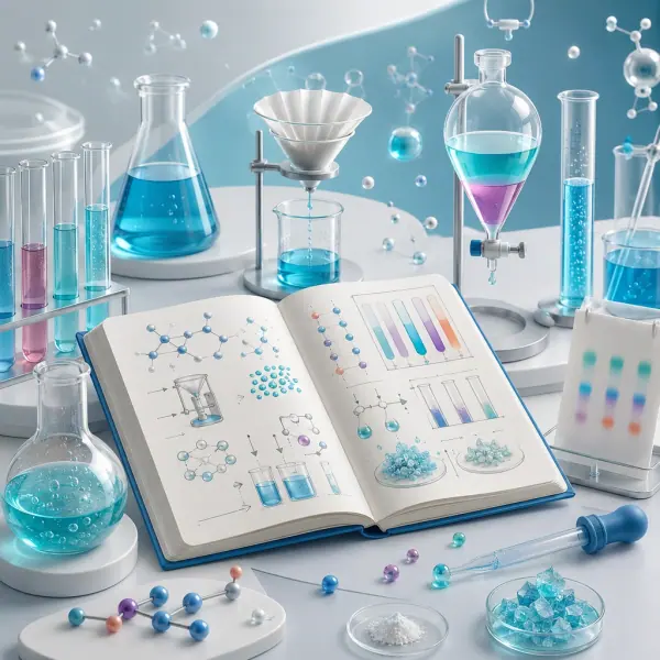 Rozdzielanie roztworów: ekstrakcja, chromatografia