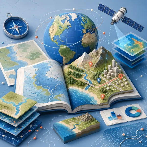 Źródła informacji geograficznej, mapy i GIS — warsztat maturalny