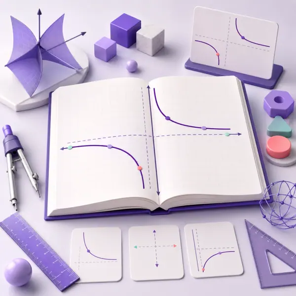 Hiperbola f(x)=k/x — wykres, asymptoty i własności