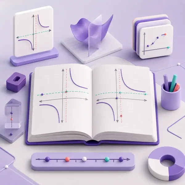 Funkcja wymierna — dziedzina, asymptoty, wykres