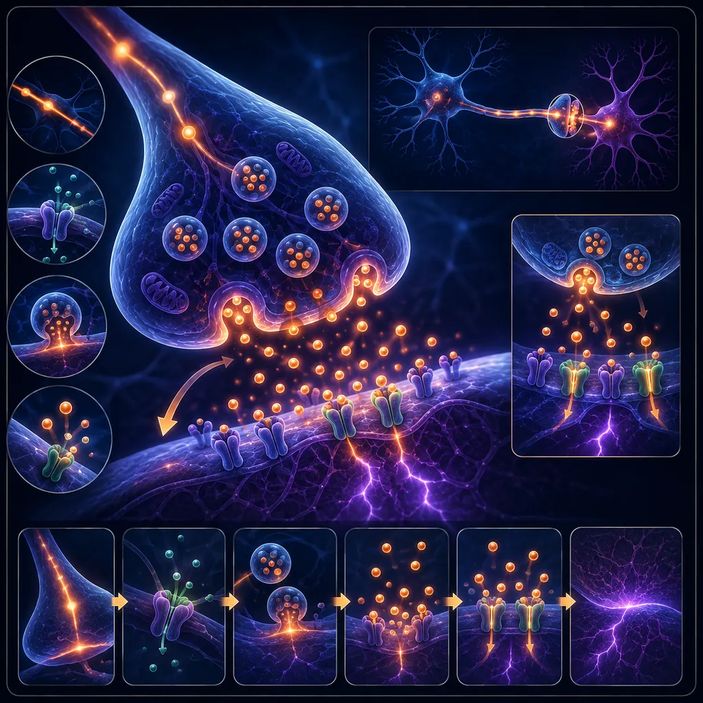 Synapsa — przekaźnictwo sygnału