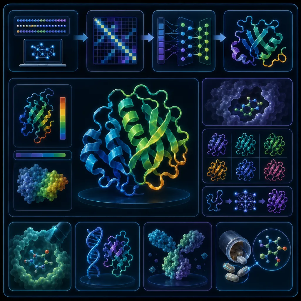 AlphaFold — przewidywanie struktury białek
