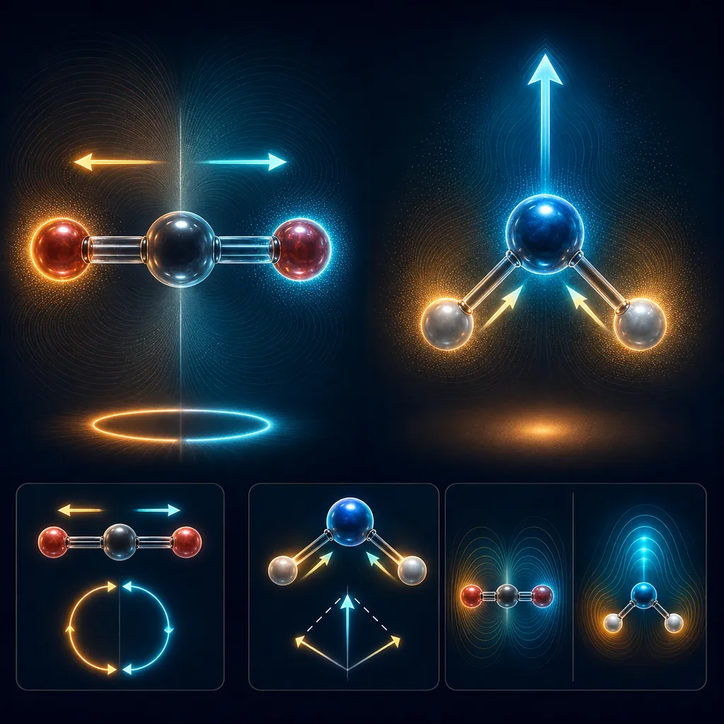 Polarność cząsteczki — geometria rządzi