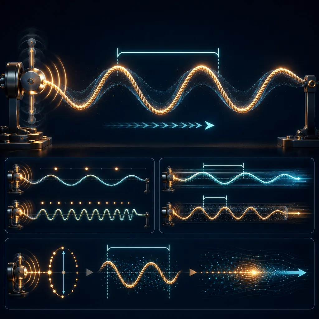 Fale mechaniczne — v = λf
