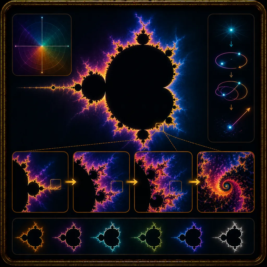 Zbiór Mandelbrota — geometria fraktalna